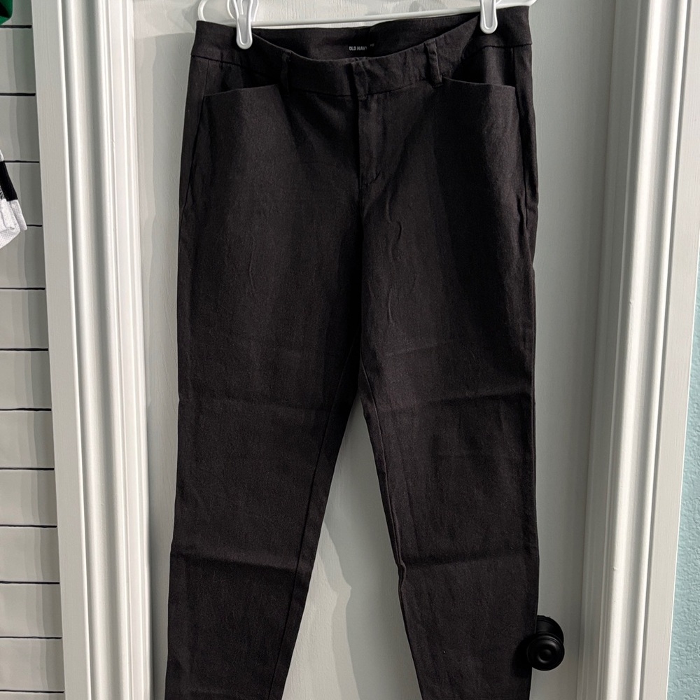 Old Navy Women's Heather Gray Pixie Pants